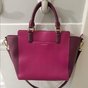 Vera Bradley Morgan Satchel Purple